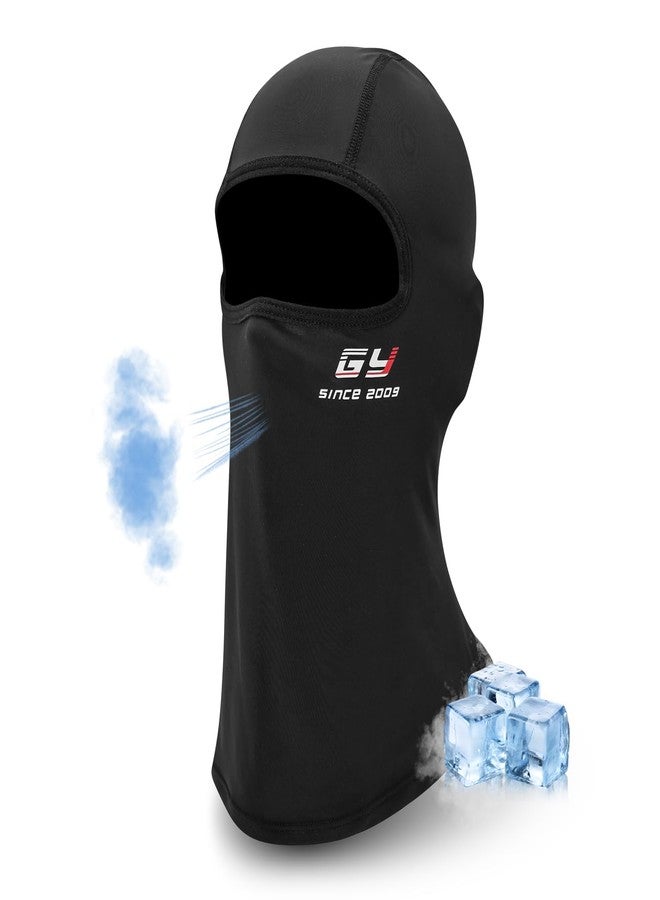 GY Balaclava Ski Mask for Men & Women -Summer Cooling Neck Gaiter UV Protection Motorcycle Balaclava Football Shiesty Mask for Sports (Black) - Image 1