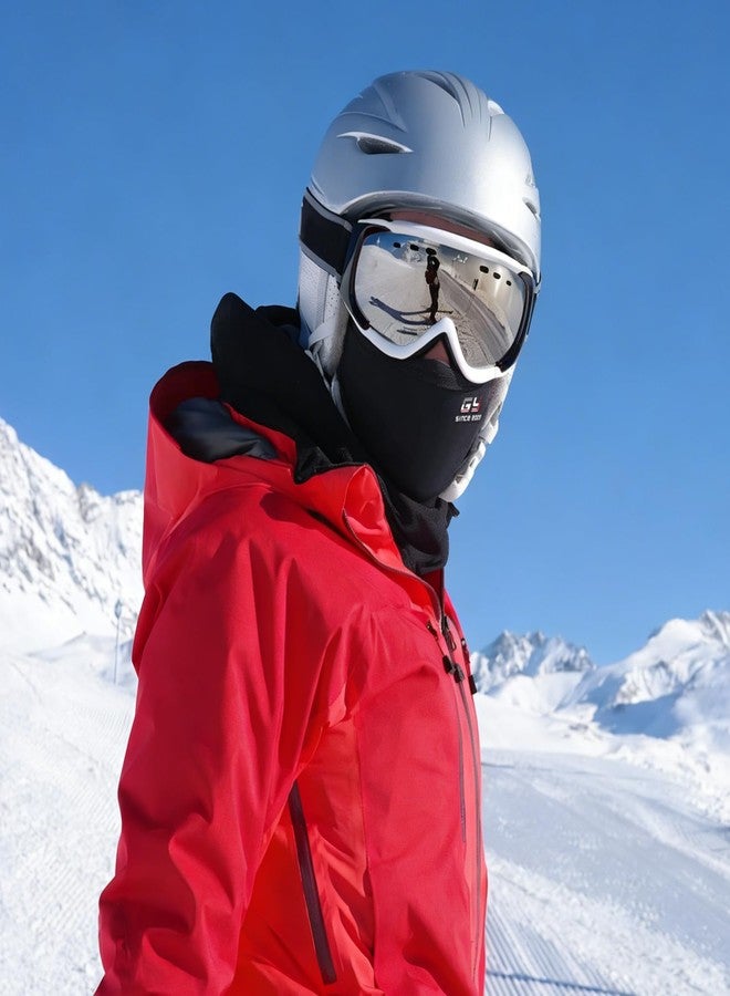 GY Balaclava Ski Mask for Men & Women -Summer Cooling Neck Gaiter UV Protection Motorcycle Balaclava Football Shiesty Mask for Sports (Black) - Image 4