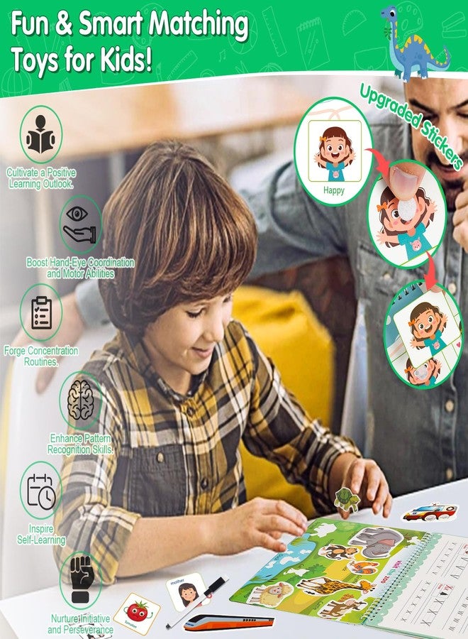 NASHRIO Montessori 24 Themes Busy Book for Toddlers 3-5, Engaging Preschool Learning Activities for Home School Travel - Educational Toy for 3-6 Year Old Boys & Girls - Image 5