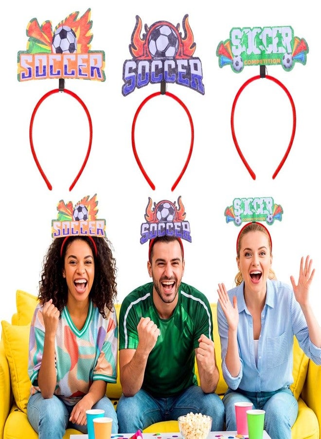 بريشو طقم عصابات رأس لمحبي كرة القدم من بريشو، 3 قطع، إكسسوار مثالي لحفلات يوم المباراة للنساء والرجال - Image 1