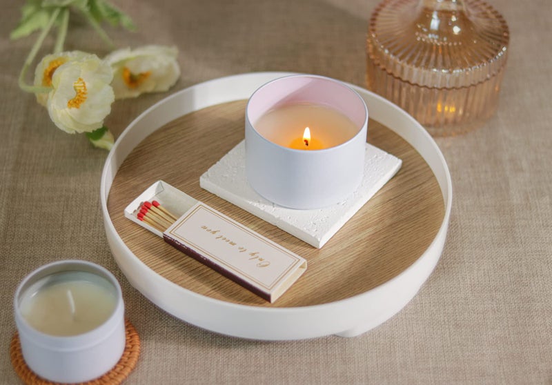 Aroparc White Candle Tins - 8oz, 24 Piece, Straight Sided Bulk Candle Containers for Candle Making Supplies - Image 5