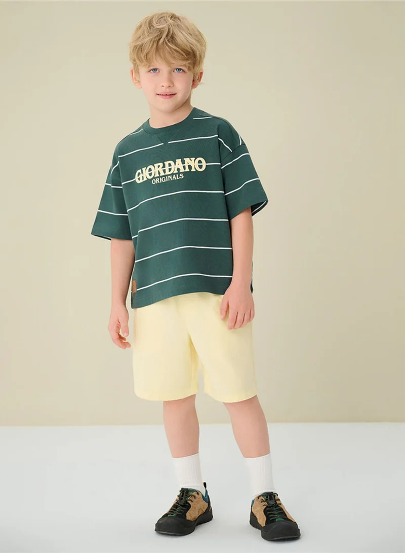 جيوردانو Kids' Oversize 90's Recall Originals Tee