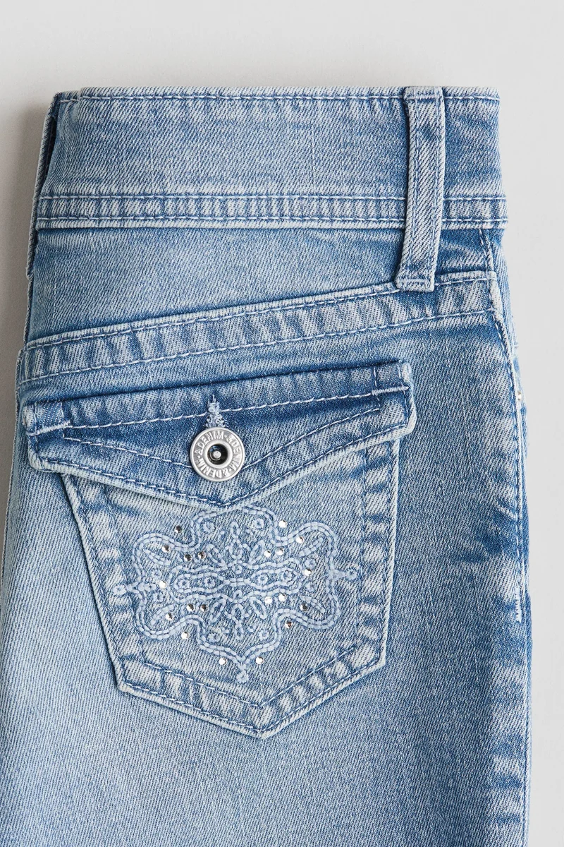 H&M Flared Leg Low Jeans