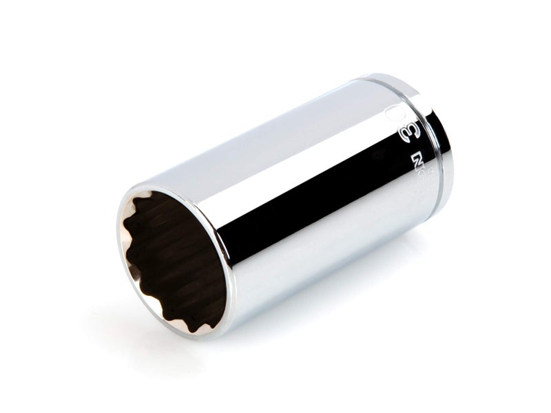 TEKTON 1/2 Inch Drive x 30 mm Deep 12-Point Socket | SHD23330