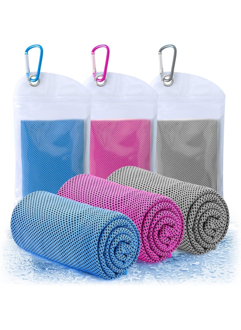 Y&D 3 Piece Sports Quick Drying Ice Towel - Image 1