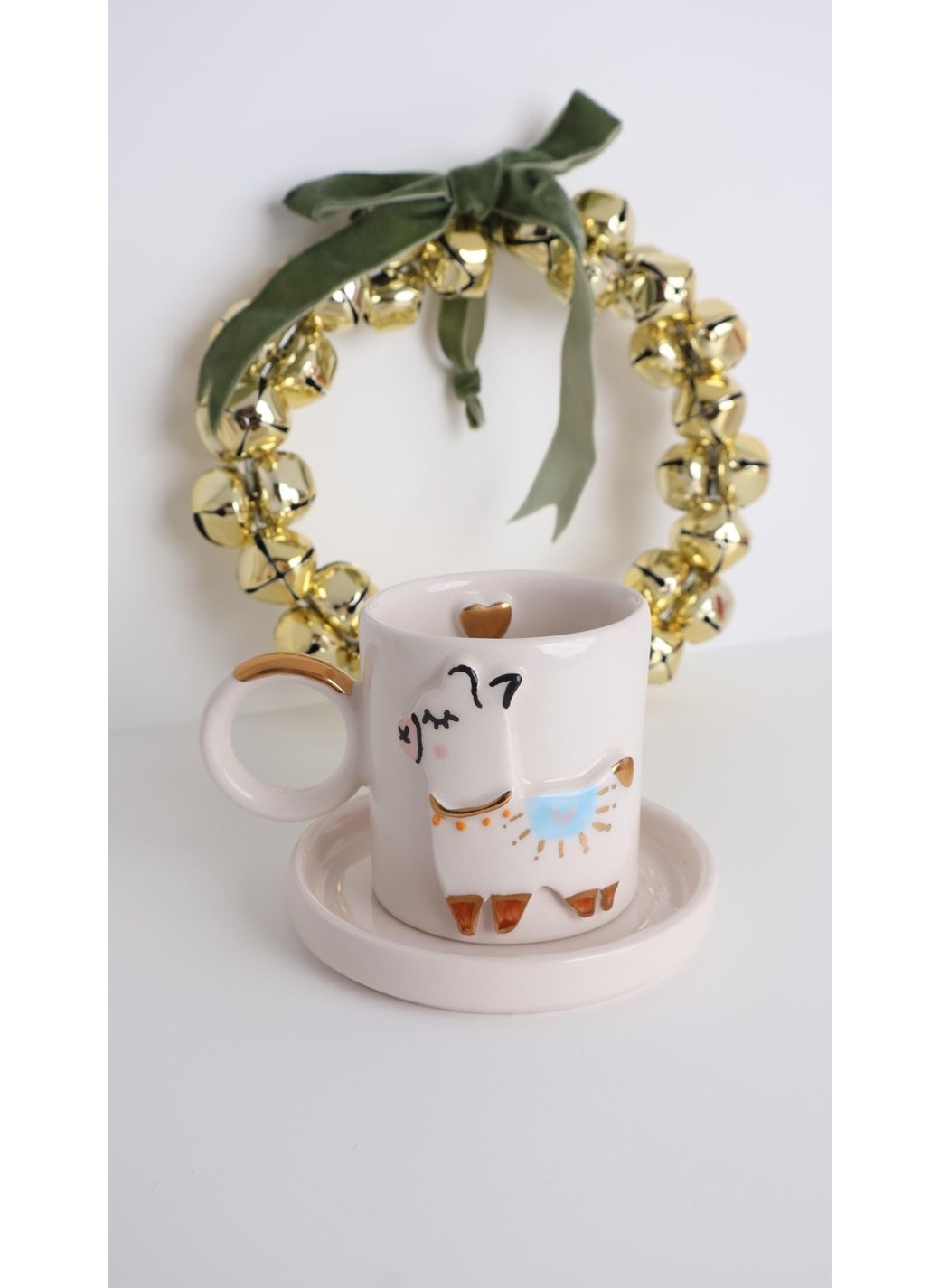 Balooun Atelier كوب قهوة تركي لاما  - Image 2