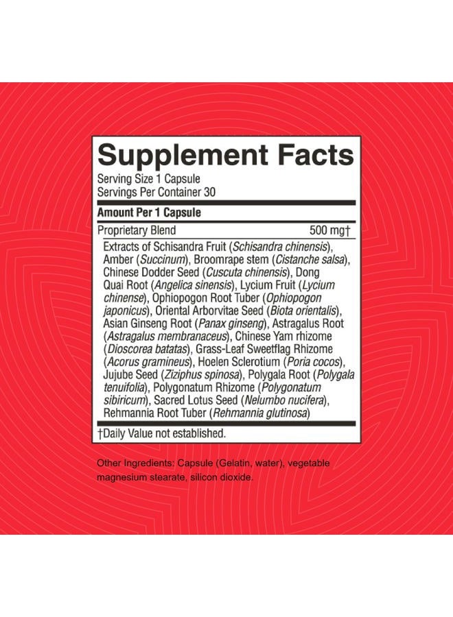 Nature's Sunshine Nervous Fatigue TCM Concentrate 30 Capsules - Image 3