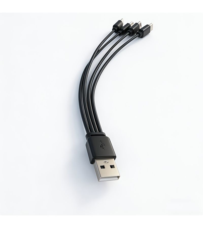 كابل شحن USB إلى Type C 4 في 1 لهواتف هواوي وسامسونج وشاومي - Image 4