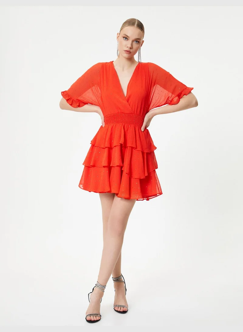 KOTON Tiered Ruffle Dress