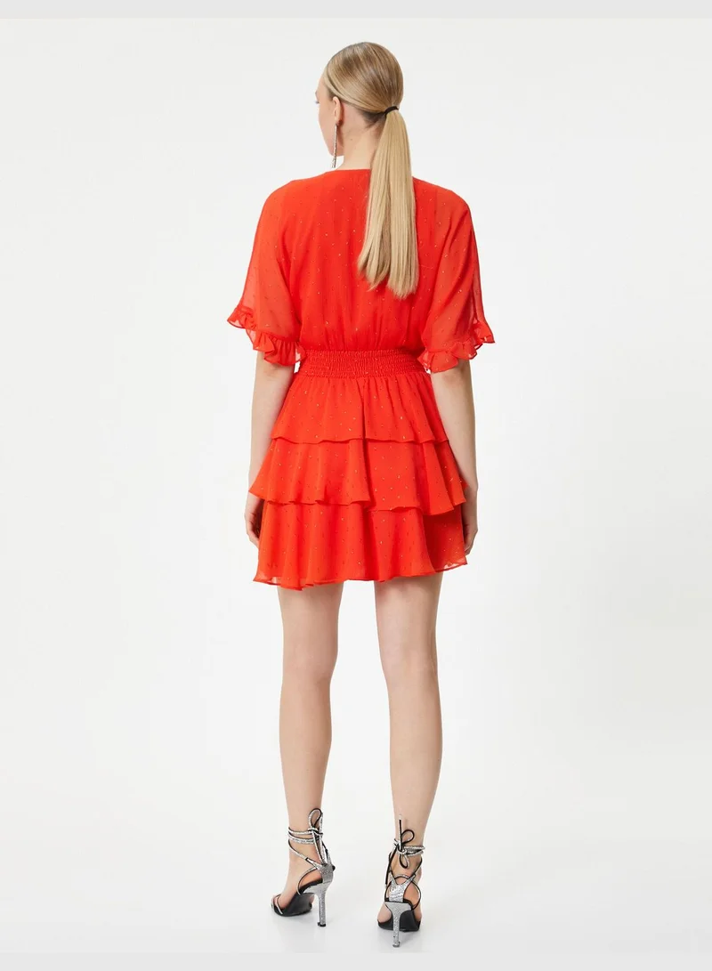 KOTON Tiered Ruffle Dress