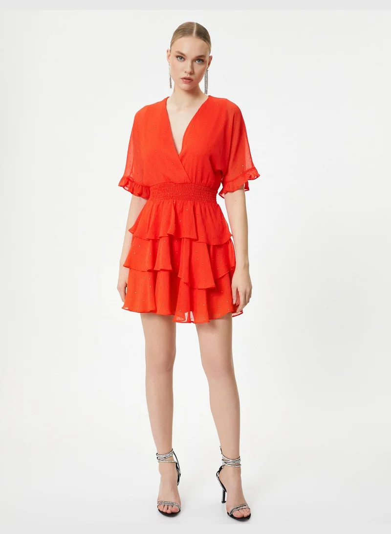 KOTON Tiered Ruffle Dress