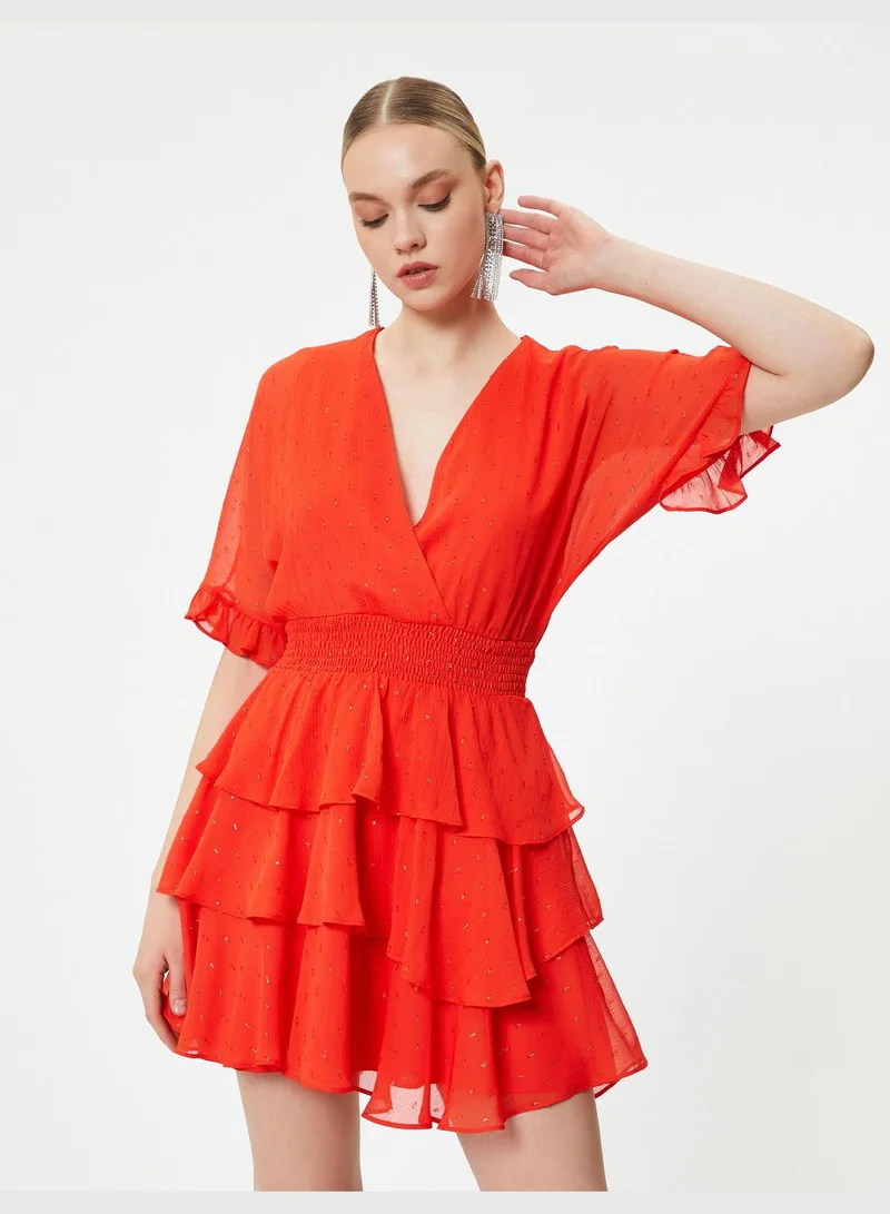 KOTON Tiered Ruffle Dress
