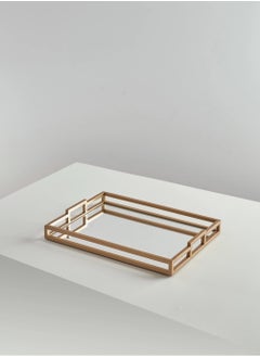 Generic Gold Rectangular Tray  - Image 1