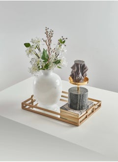 Generic Gold Rectangular Tray  - Image 2