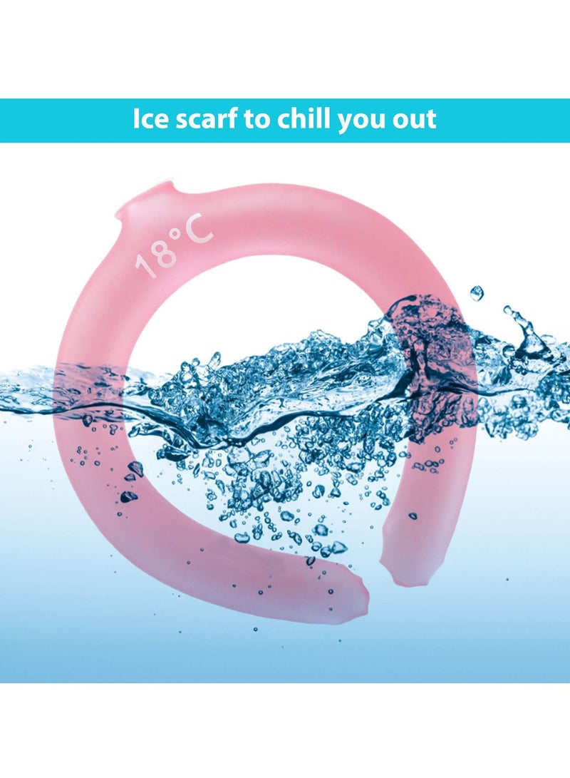 Other Manufacturer COOLBABY Wearable Neck Cooling Ring Summer Cooler Rings Cool Tube Collar Cycling Running Outdoor Coolers Collars Small Neck Cooler - Image 3