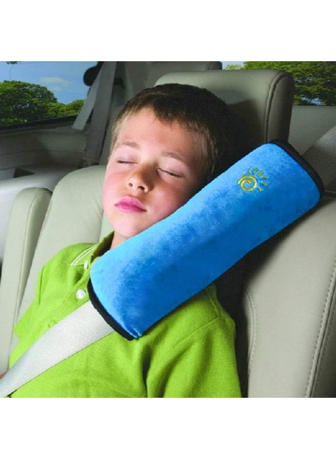 COFFLED 2PC Seat Belt Pillow for Kids, Baby Seatbelt Pillow, Seat Belt Pillows for Toddler Travel, Kids Travel Seat Belt Pillow, Kids Seatbelt Pillow for Booster - Image 3