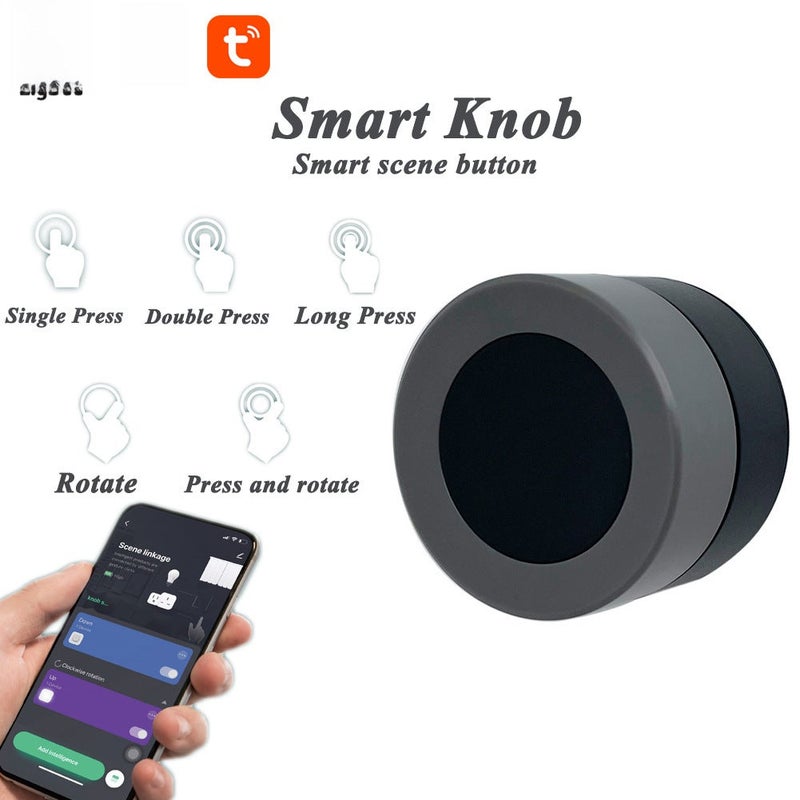 Smart ZigBee Rotary Knob Scene Switch