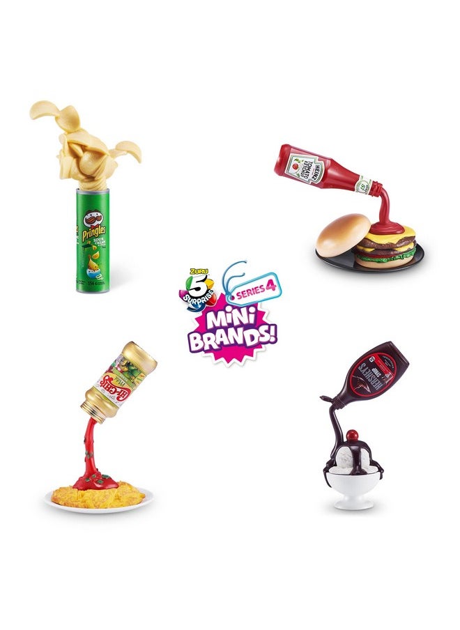 5 Surprise 5 Surprise Mini Brands Series 4 by ZURU Amazon Exclusive Mystery Real Miniature Collectible Toy Capsule for Kids, Teens, and Adults (Pack of 2)  - Image 3