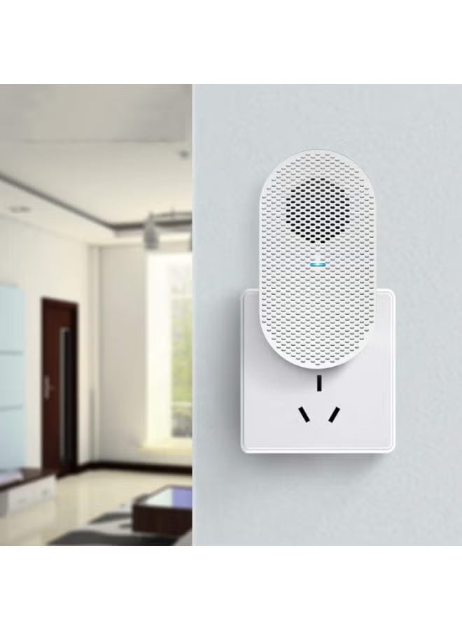 جرس باب ذكي بكاميرا WiFi بدقة HD، جرس لاسلكي مع صوت ثنائي الاتجاه، كشف للحركة، رؤية ليلية، عدسة واسعة وجرس داخلي لتعزيز أمان المنزل - Image 2