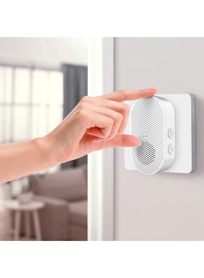 جرس باب ذكي بكاميرا WiFi بدقة HD، جرس لاسلكي مع صوت ثنائي الاتجاه، كشف للحركة، رؤية ليلية، عدسة واسعة وجرس داخلي لتعزيز أمان المنزل - Image 4