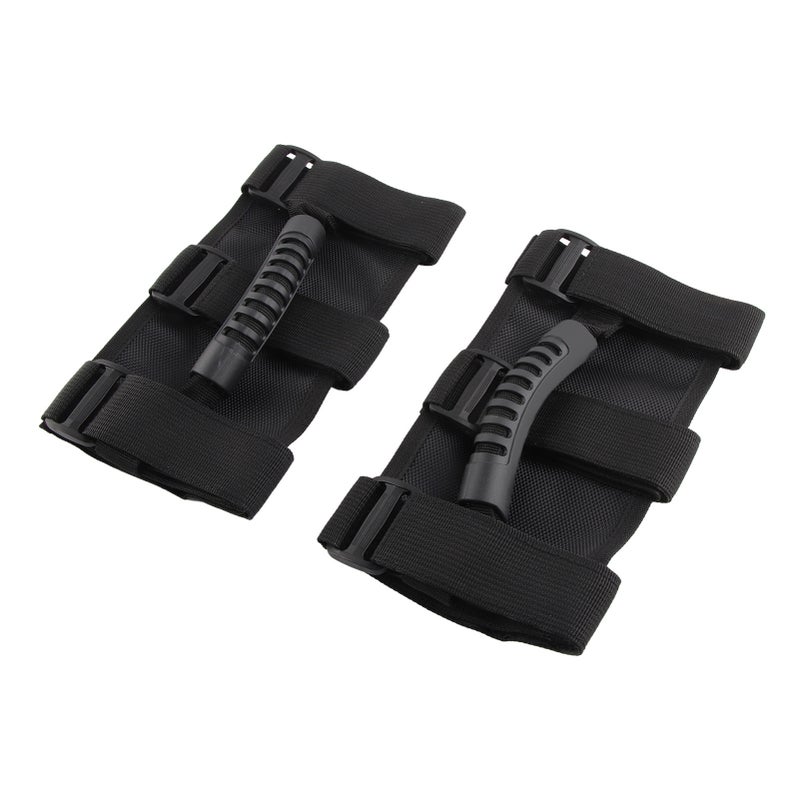 2pcs Car Roof Grab Bars Hand Hold Grip Handles for YJ TJ JK JKU 1995‑2007 - Image 2