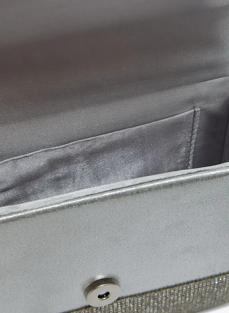 Namshi x diamante box clutch bag