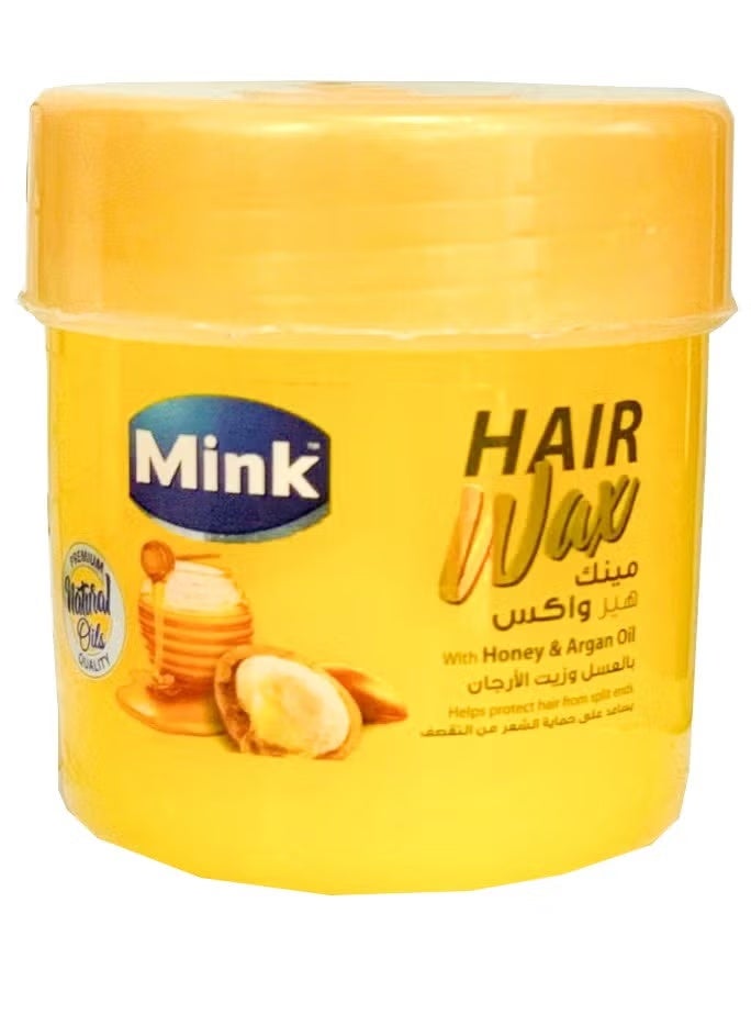 منك هير واكس كريم الشعر بالعسل وزيت الأرجان - 100 مل