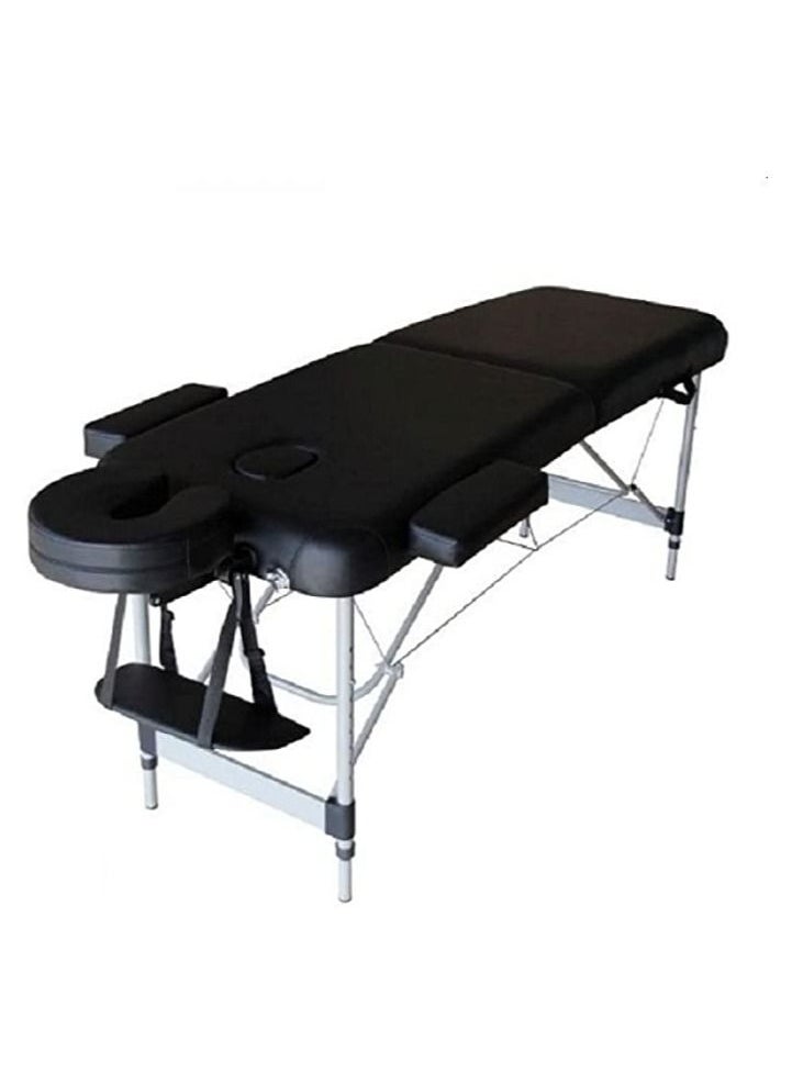 Generic - Lightweight Aluminum Portable Massage Bed for Salon Massage with Folding Bag for Easy Carrying - Image 1