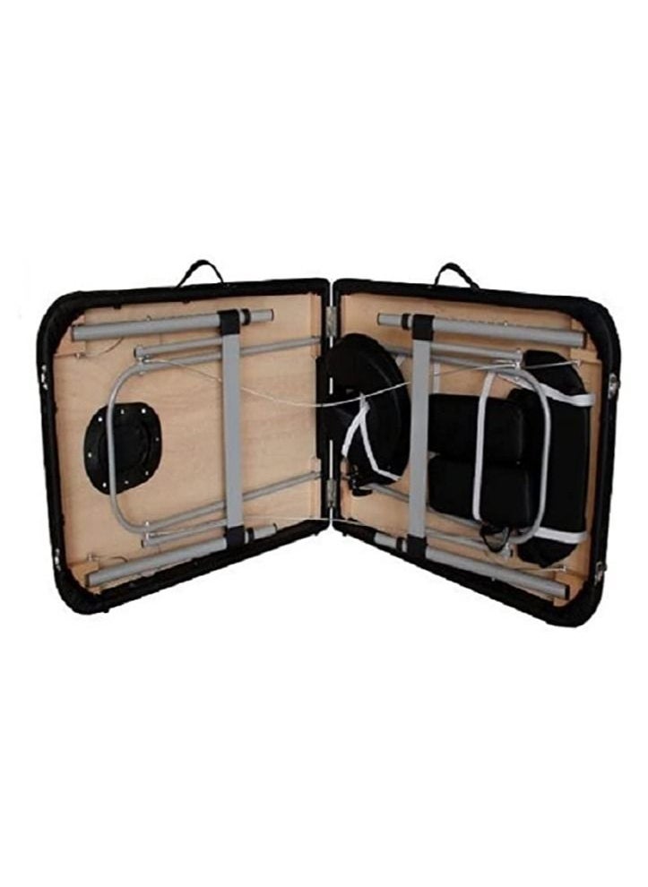 Generic - Lightweight Aluminum Portable Massage Bed for Salon Massage with Folding Bag for Easy Carrying - Image 1