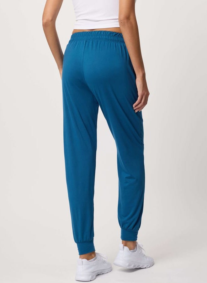 REALESSENTIALS Women's Plus Size Just My Lounge Joggers Soft Sleepwear Pajamas Loungewear Yoga Pants Active Athletic Track Running Workout Casual Ladies Yoga Sweatpants Pockets, Set 2, 3X, Pack of 3 - Image 3