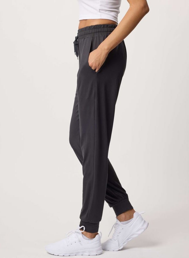 REALESSENTIALS Women's Plus Size Just My Lounge Joggers Soft Sleepwear Pajamas Loungewear Yoga Pants Active Athletic Track Running Workout Casual Ladies Yoga Sweatpants Pockets, Set 2, 3X, Pack of 3 - Image 5