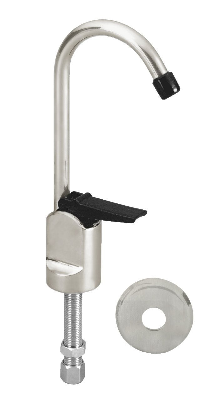 Westbrass Westbrass D203-NL-05 6"" Touch-Flo Style Pure Cold Water Dispenser Faucet  Polished Nickel - Image 5
