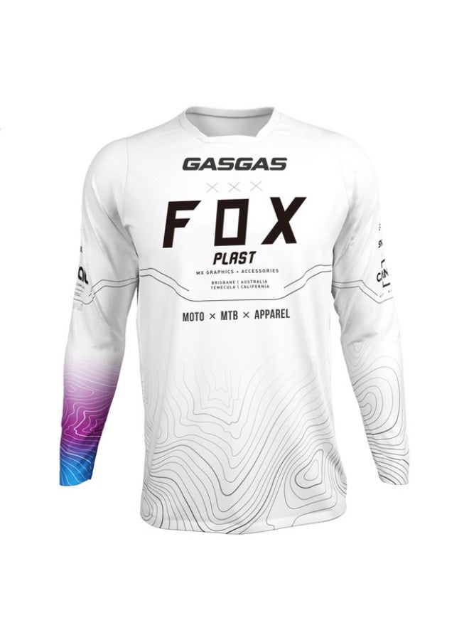 Fox Men's Outdoor Cycling Suit Off-road Road Mountain Bike Cycling Suit - Image 1