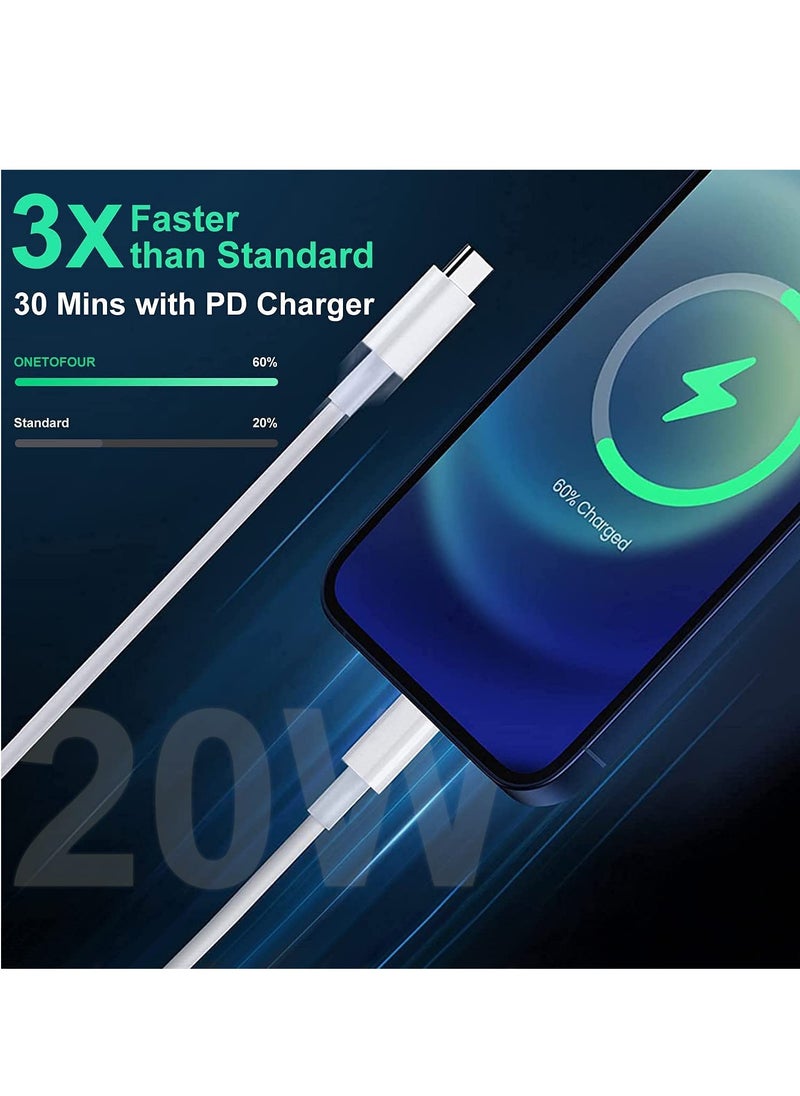 DUSALA - USB C to Lightning Cable 1M [MFi Certified] Compatible with iPhone USB C to Lightning Cable Compatible with iPhone 14 Pro Max/14/13/12/11 Pro/X/XS/XR/8 Plus/AirPods Pro - Image 1