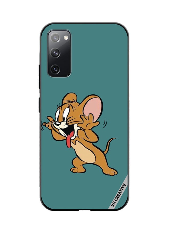 VR CREATIVE Protective Case Cover For Samsung Galaxy S20 FE 5G Jerry Design Multicolour - Image 1