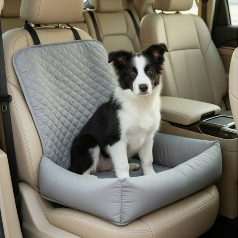 Waterproof Car Pet Mat for Dog Travel, Car Seat Cover for Small and Medium Dogs - Image 2