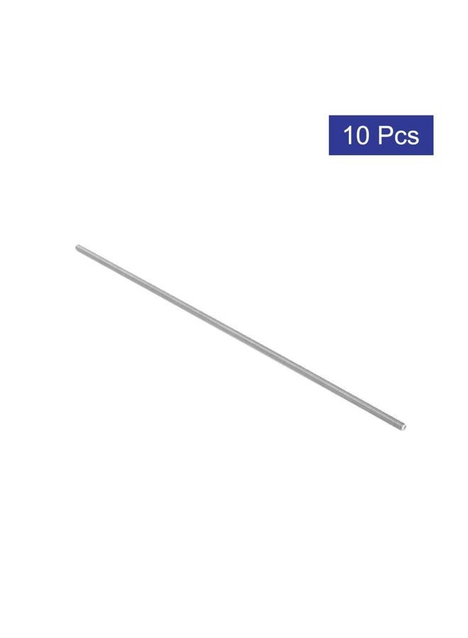 uxcell a16071500ux0035 M3 x 150mm 0.5mm Pitch 304 Stainless Steel Fully Threaded Rods Fasteners (Pack of 10) - Image 4
