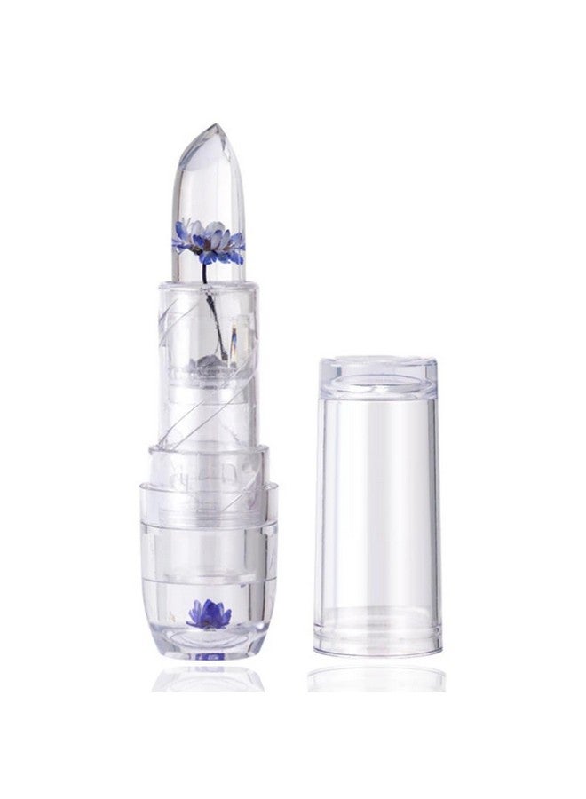 أدبيني أحمر شفاه متغير اللون بتأثير الرطوبة، 10 جم، أحمر شفاه على شكل زهرة، يدوم طويلاً، أحمر شفاه متغير اللون بمزيج من الأزهار، قطعتان (متنوع) - Image 1