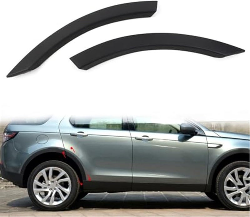 DEMULAX Car Rear Wheel Arch Door Molding Trim - Image 2