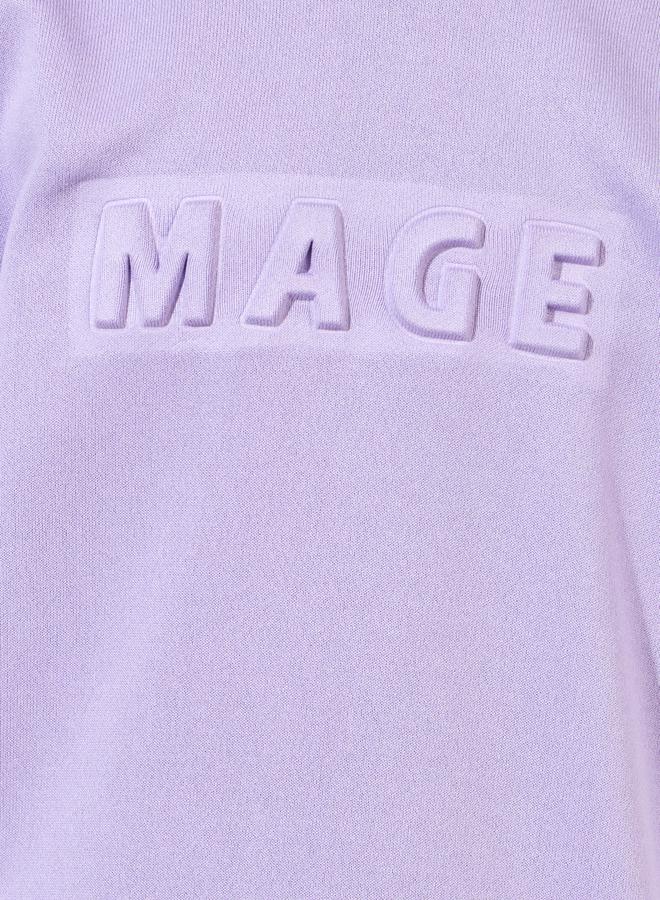 Styli Embossed Print Drop Shoulder Sweatshirt & Joggers Set  - Image 4