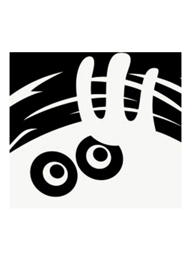 NIBEMINENT Waterproof Self-Adhesive Funny Peeking Monster Car Stickers - Image 2