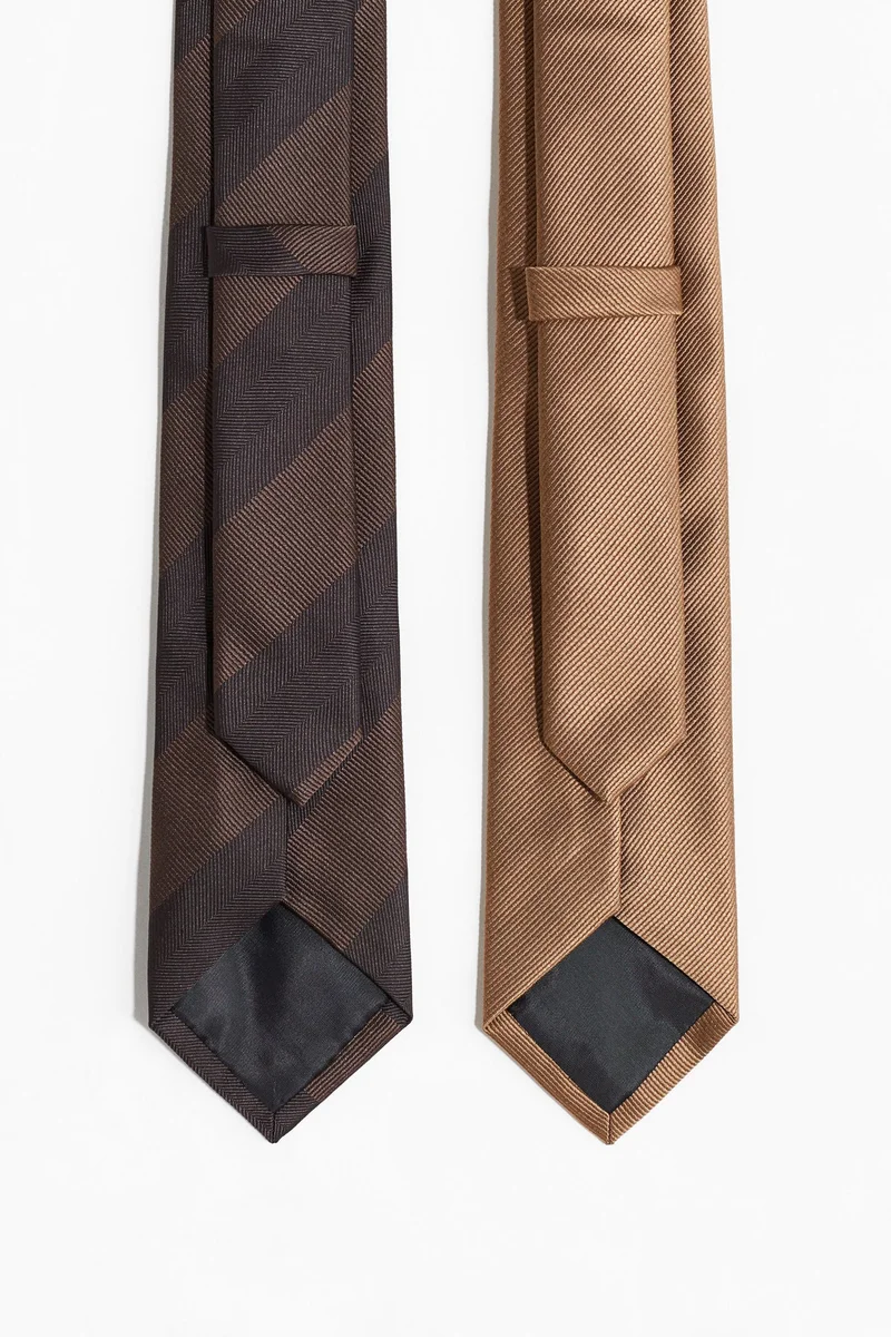 اتش اند ام ربطة عنق - عبوة من قطعتين