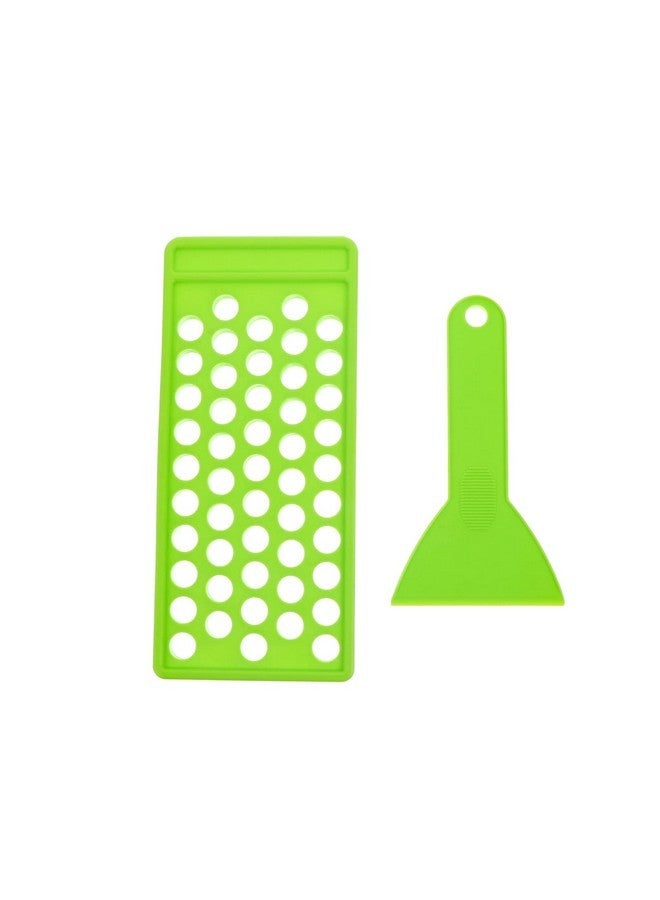 KALLORY Lip Balm Tray and Spatula Set Portable lipstick Holder Lip Balm Containers Lip Gloss Making Kit - Image 1