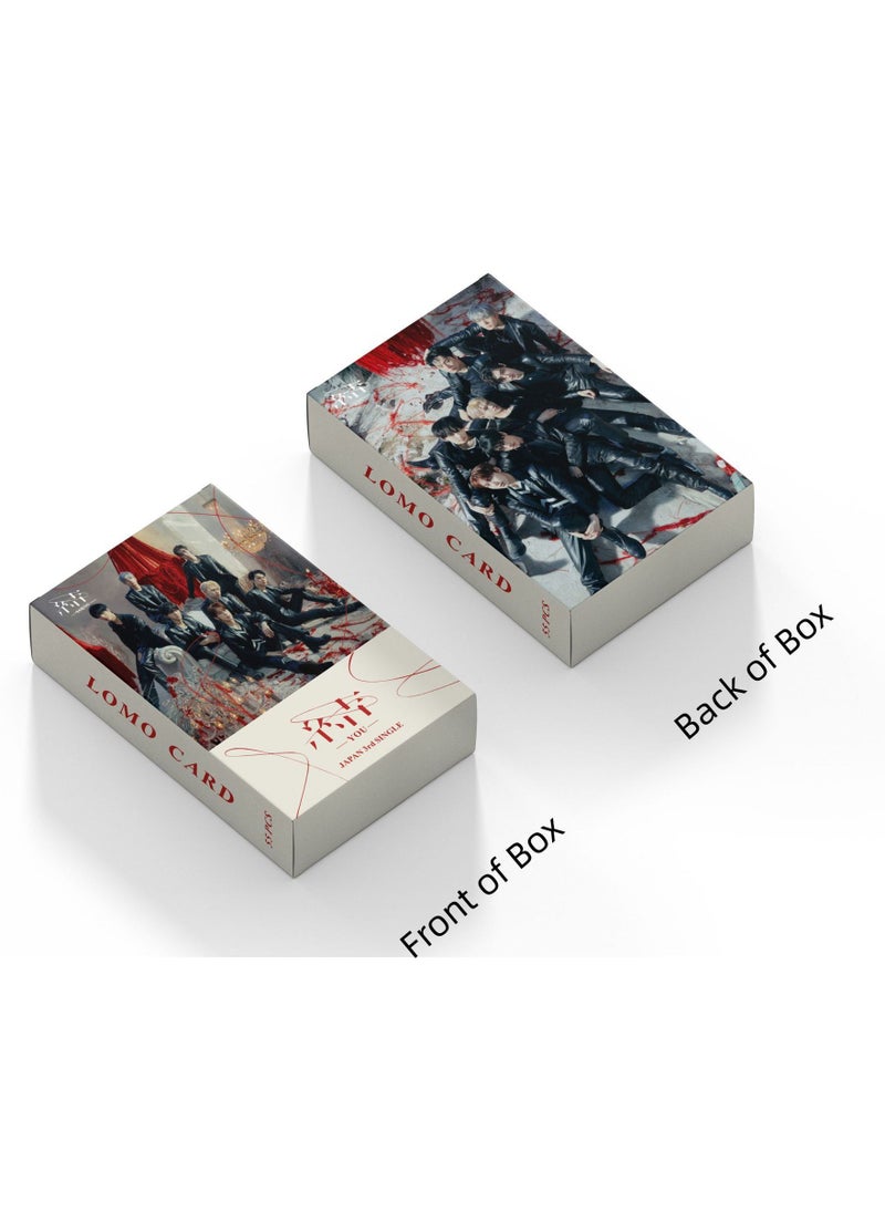 EHOME 55Pcs ENHYPEN‎ Photo Card JAPAN 3rd SINGLE Knot -YOU-A Ver Lomo Card  - Image 4