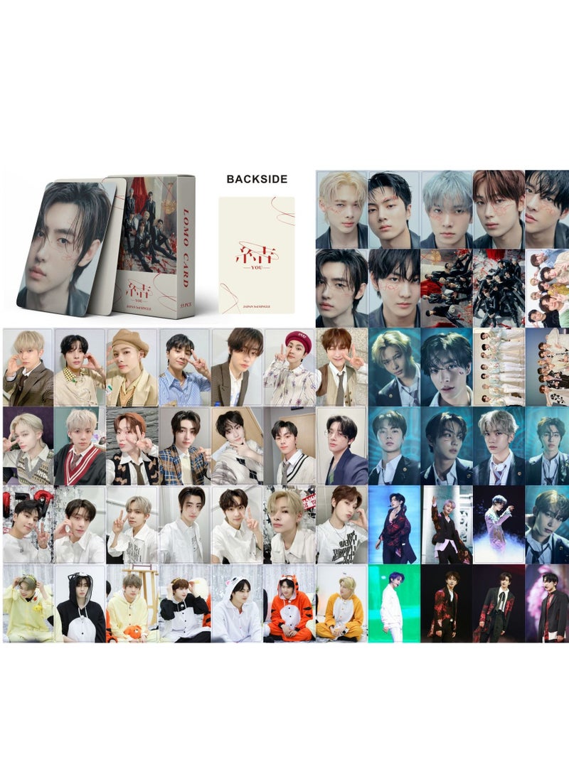 EHOME 55Pcs ENHYPEN‎ Photo Card JAPAN 3rd SINGLE Knot -YOU-A Ver Lomo Card  - Image 2