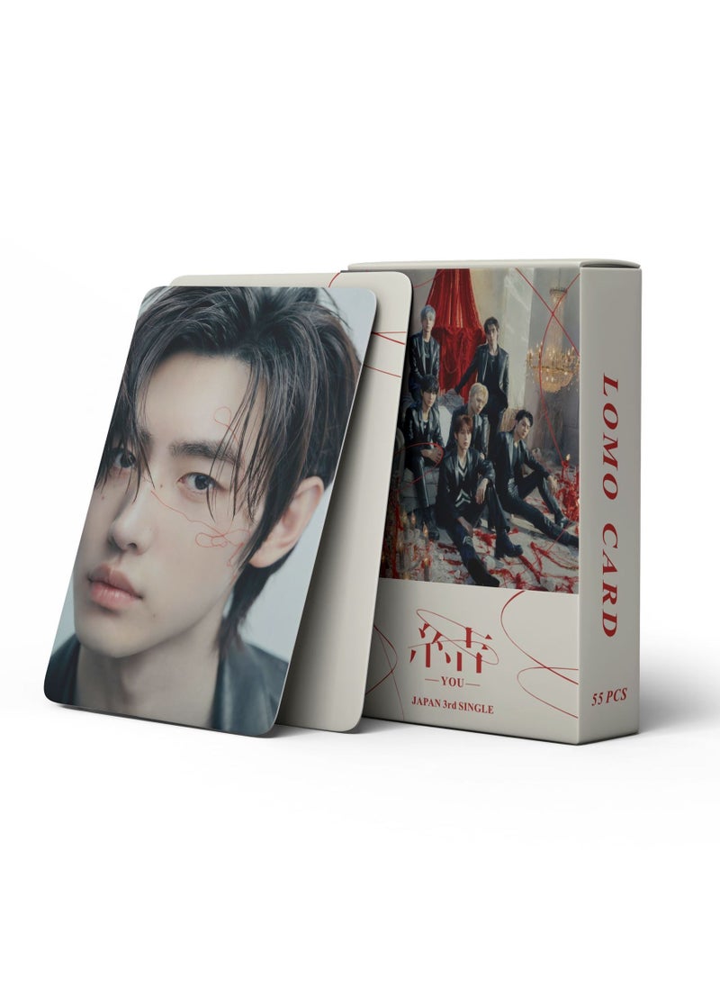 EHOME 55Pcs ENHYPEN‎ Photo Card JAPAN 3rd SINGLE Knot -YOU-A Ver Lomo Card  - Image 5