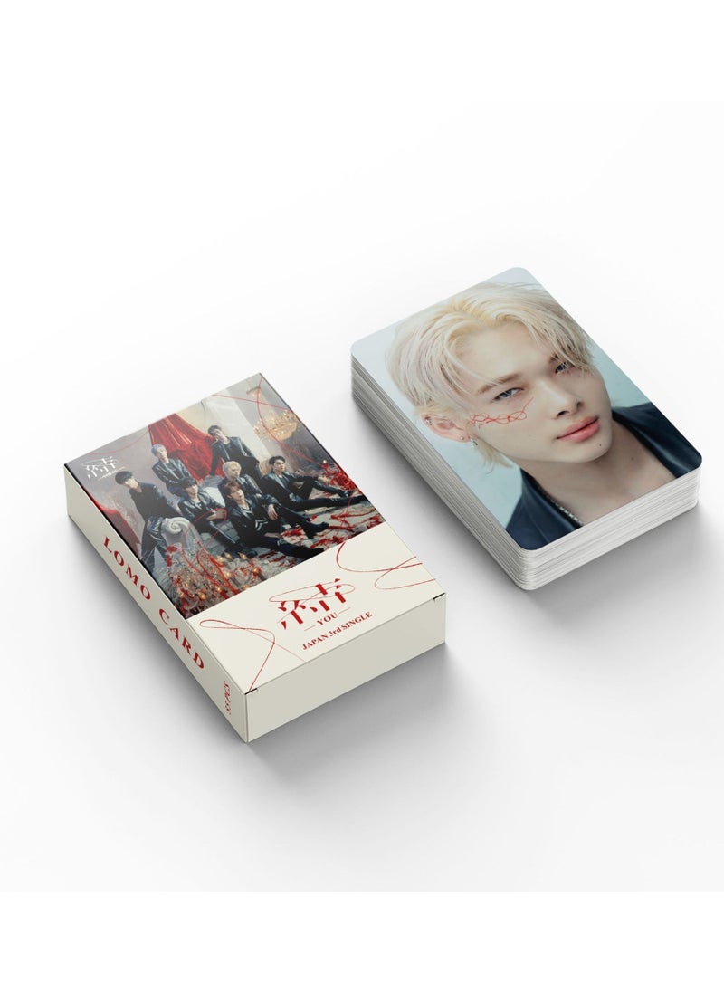EHOME 55Pcs ENHYPEN‎ Photo Card JAPAN 3rd SINGLE Knot -YOU-A Ver Lomo Card  - Image 3