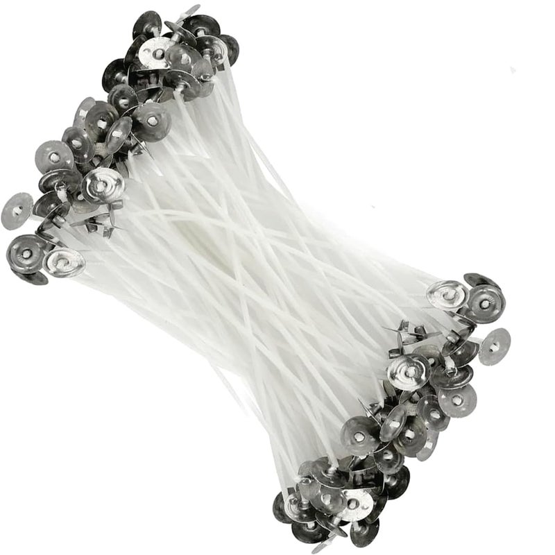 Keshav Creations Keshav Creations Candle Making Wick 7 Inch Wick Wax Coated Candle Wicks Thread for DIY Candle Making 1000 Piece  - Image 1