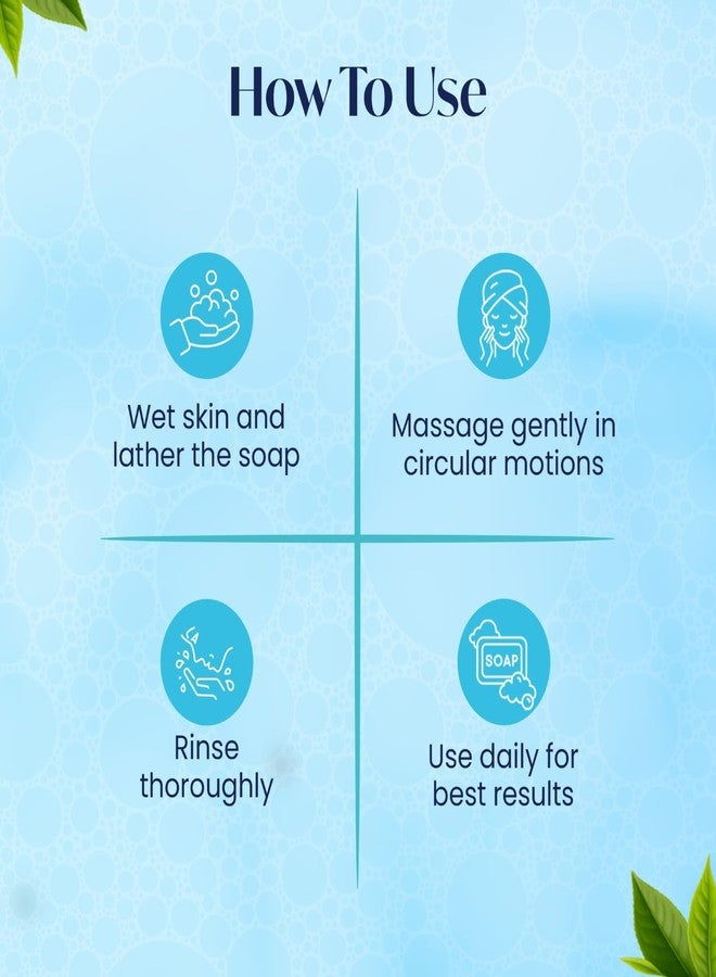 Leeford Ultrabrite Skin Brightening Soap for Dark Spots 75g | Uneven Skin Tone, Acne | Made with Turmeric, Papaya & Olive Oil | Paraben-Free | For Face and Body (Pack of 2) - Image 5