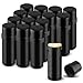 DMuuuDM 15 Pack 2 oz/60ml Plastic Deodorant Containers,Empty Round Twist-Up Solid Stick Tube Container for Homemade Deodorant,Shaving Soap Stick,Heel Lip Balm,Solid Lotion Bars-Top Filling,Black - Image 2